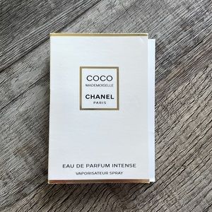 New coco Chanel mademoiselle intense sample